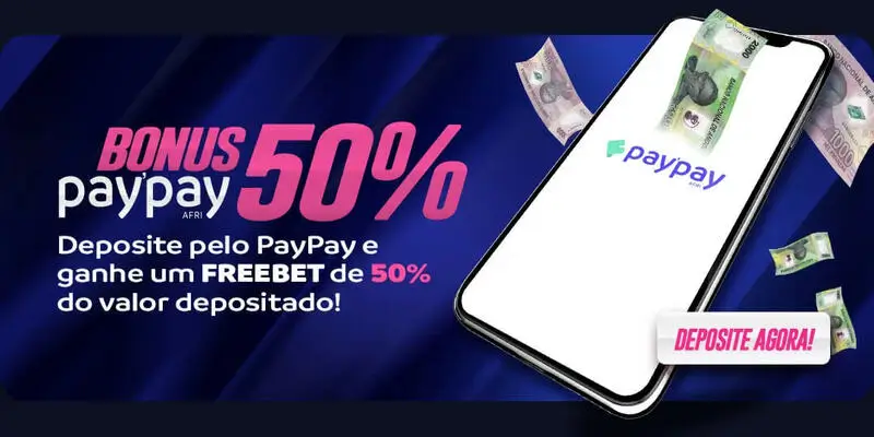 Bônus de 50% com PayPay na Elephantbet