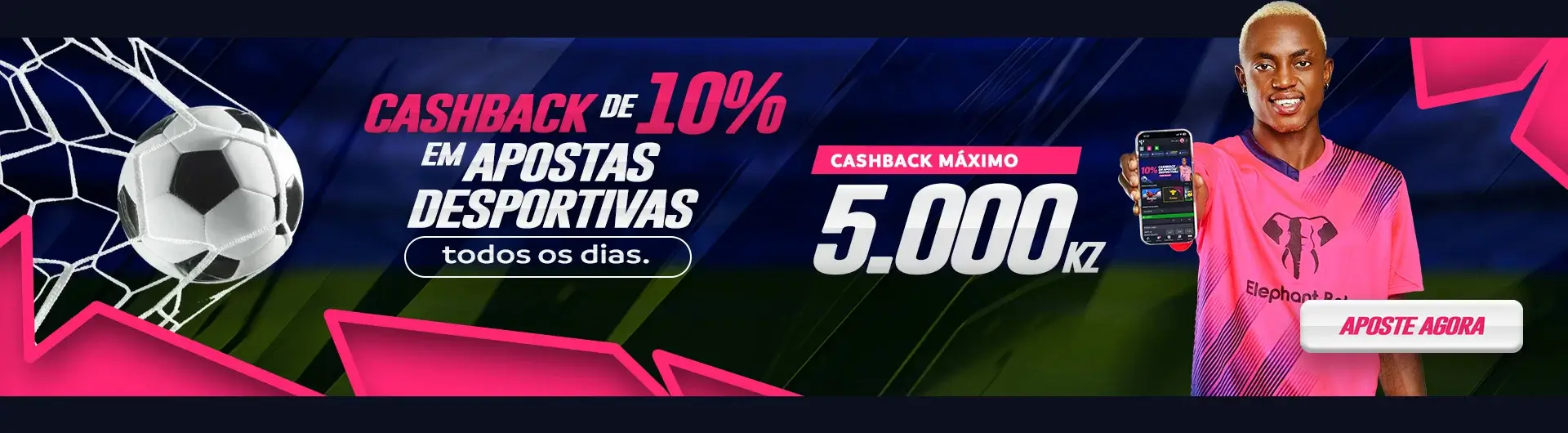 Cashback - Elephant Bet Angola