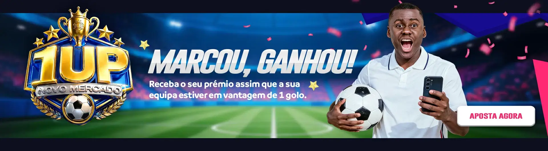 Marcou, Ganhou na Elephantbet